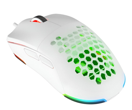 Myszka RAMPAGE Blink White